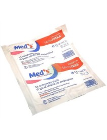 MEDS GARZA 12/8 20X20CM 25PZ