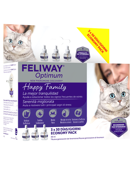 FELIWAY Optium Refill 3x48ml