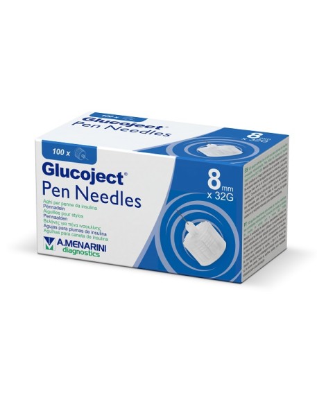 GLUCOJECT Pen Needles 32g 8mm