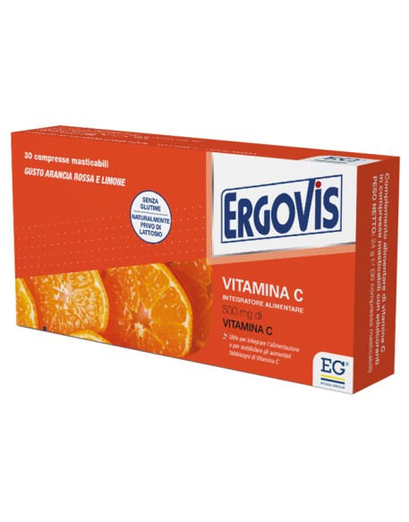 ERGOVIS VIT C 500MG 30CPR MAST