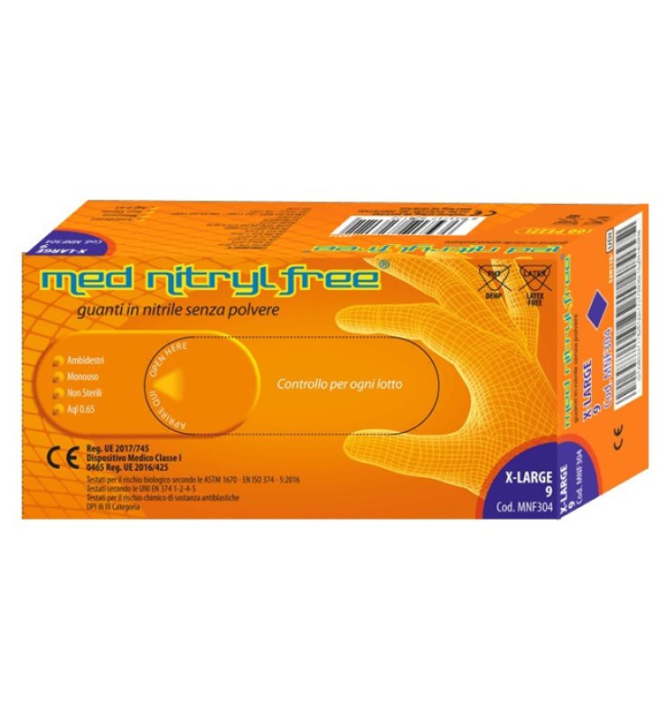 GUANTI NITR.S/POLV XL NACATUR 10