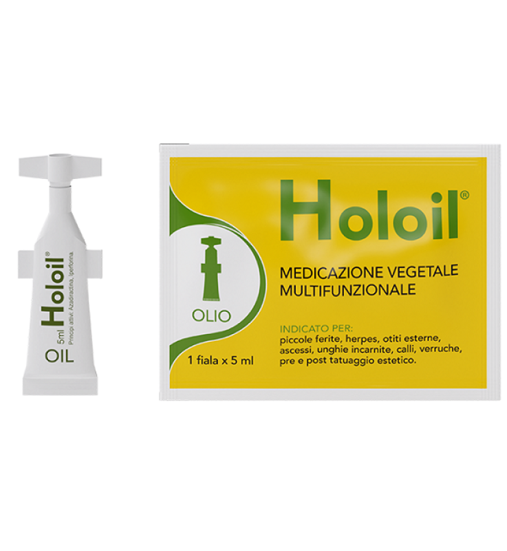 HOLOIL OLIO MONODOSE RICHIUDIBILE 5 ML
