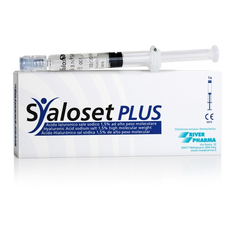 SIRINGA INTRA-ARTICOLARE SYALOSET PLUS ACIDO IALURONICO SALESODICO 1,5% AD ALTO PESO MOLECOLARE 4 ML
