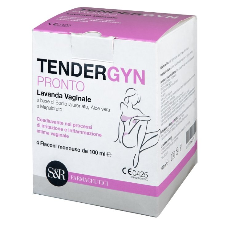 TENDERGYN PRONTO LAVANDA VAGINALE A BASE DI SODIO IALURONATOALOE VERA E MAGARLDRATO 4X100 ML TENDERGYN PRONTO LAVANDA VAGINALE A BASE DI SODIO IALURONATOALOE VERA E MAGARLDRATO 4X100 ML