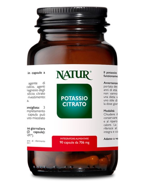 POTASSIO Citrato 90 Cps NATUR