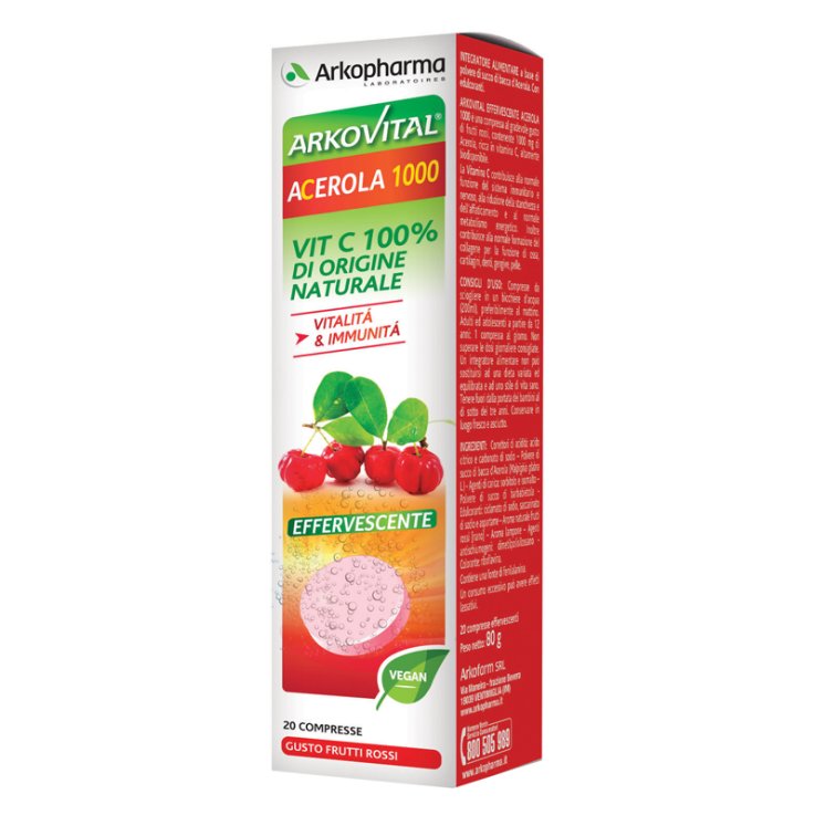 ARKOVITAL Acerola 20Cpr Eff.OS ARKOVITAL Acerola 20Cpr Eff.OS