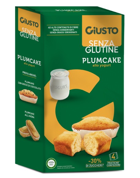 GIUSTO S/G Plumcake Yog.160g