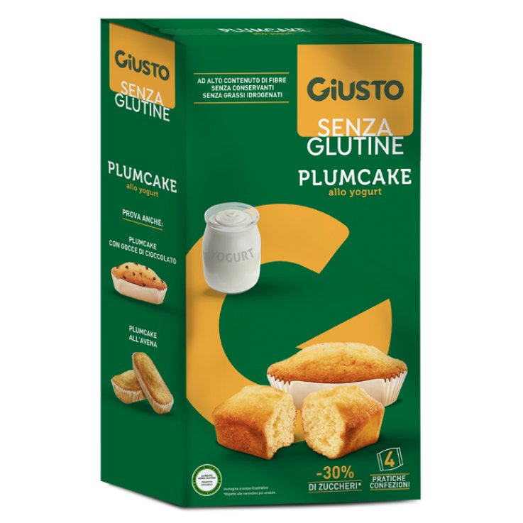 GIUSTO S/G Plumcake Yog.160g GIUSTO S/G Plumcake Yog.160g