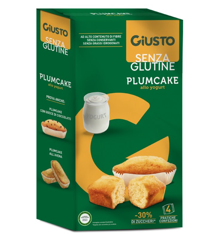GIUSTO S/G Plumcake Yog.160g