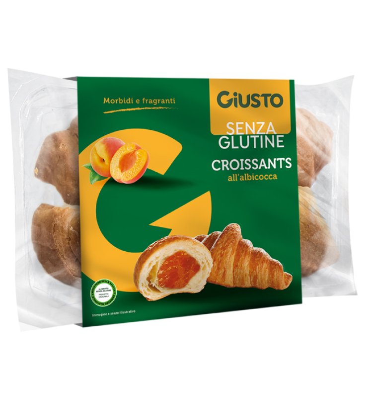 GIUSTO S/G CROISSANT ALB 4X80G