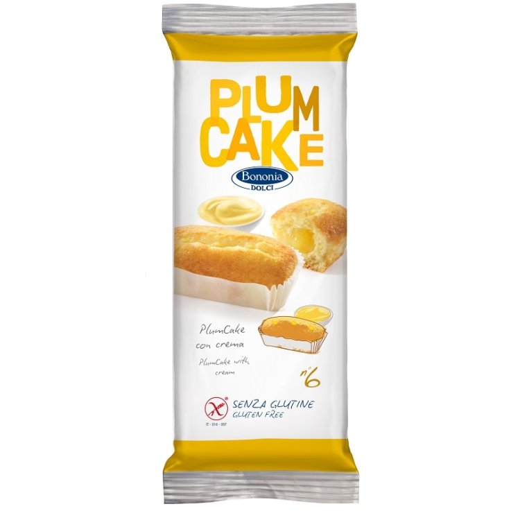 BONONIA Plumcake Crema 6x45g BONONIA Plumcake Crema 6x45g