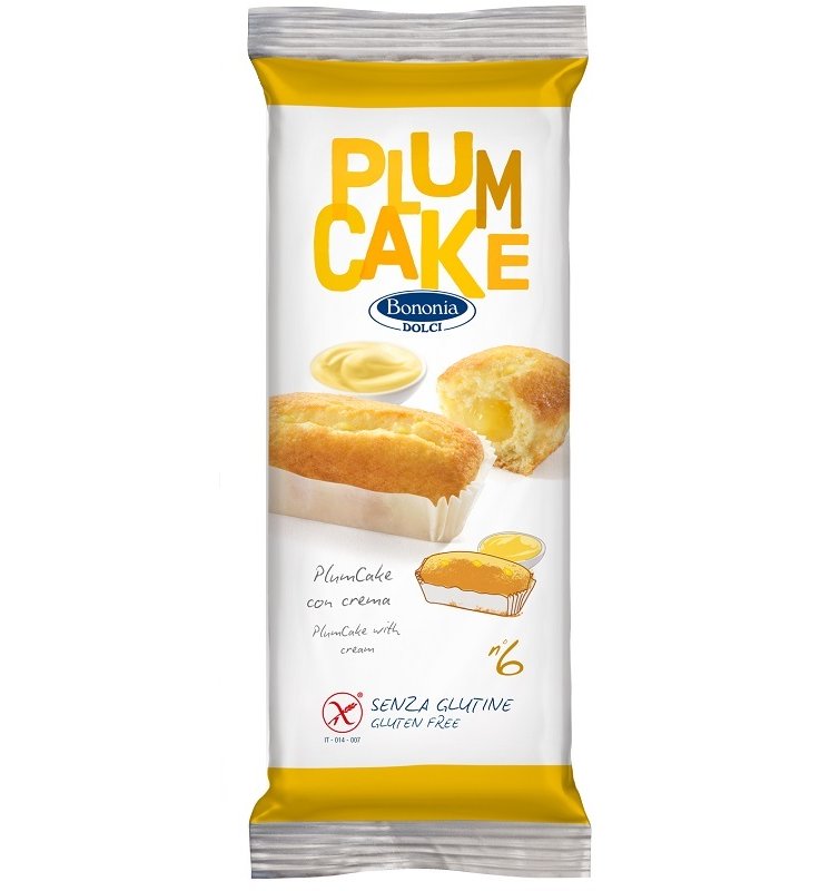 BONONIA Plumcake Crema 6x45g BONONIA Plumcake Crema 6x45g