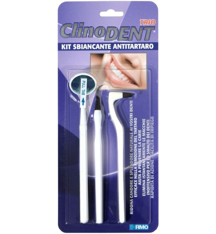 CLINODENT TRIO SBIANC A/TARTAR