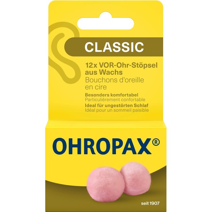 OHROPAX TAPPI AURIC CERA 12PZ OHROPAX TAPPI AURIC CERA 12PZ