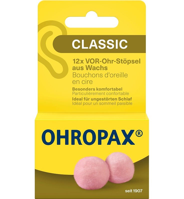 OHROPAX TAPPI AURIC CERA 12PZ OHROPAX TAPPI AURIC CERA 12PZ