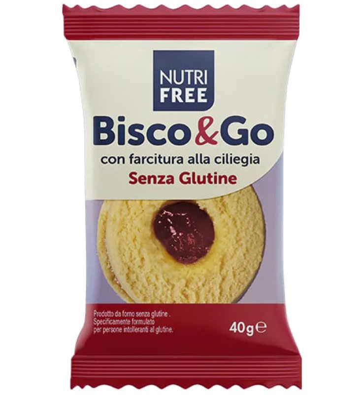 NUTRIFREE Bisco&Go Ciliegia40g NUTRIFREE Bisco&Go Ciliegia40g
