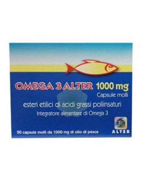 OMEGA 3 1000mg 20 Cps ALTER