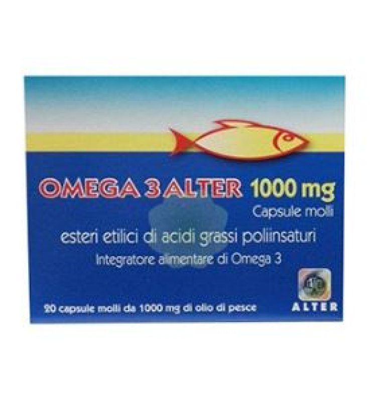 OMEGA 3 1000mg 20 Cps ALTER OMEGA 3 1000mg 20 Cps ALTER