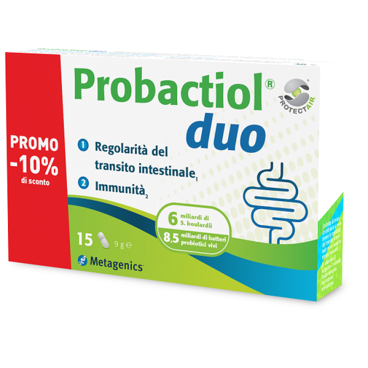 PROBACTIOL DUO 15 CAPSULE PROMOPACK PROMO -10% PROBACTIOL DUO 15 CAPSULE PROMOPACK PROMO -10%