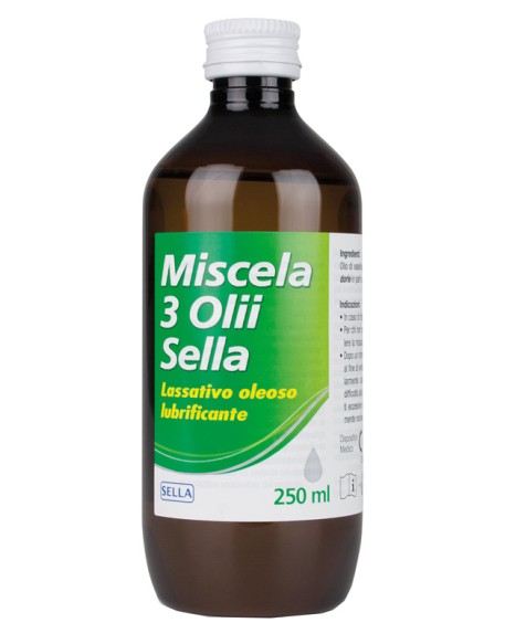 MISCELA 3 OLI LASSATIVO MD SELLA 250 ML