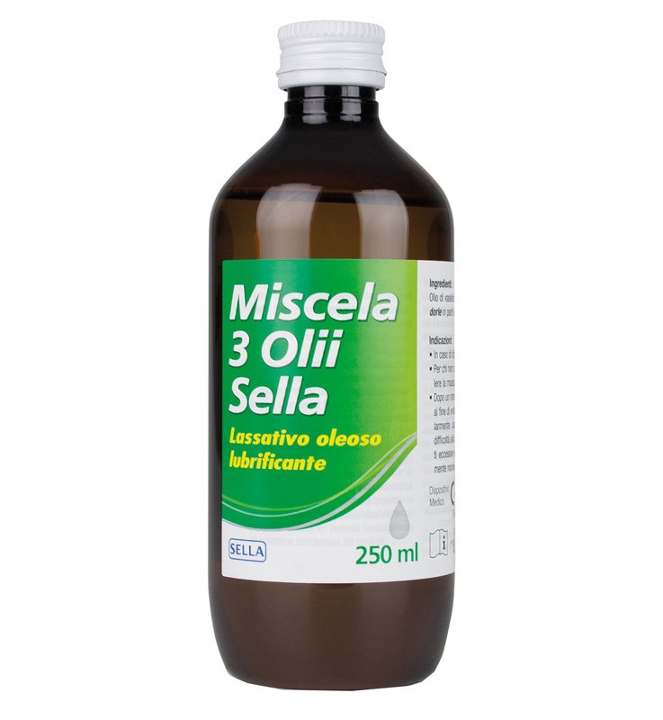 MISCELA 3 OLI LASSATIVO MD SELLA 250 ML