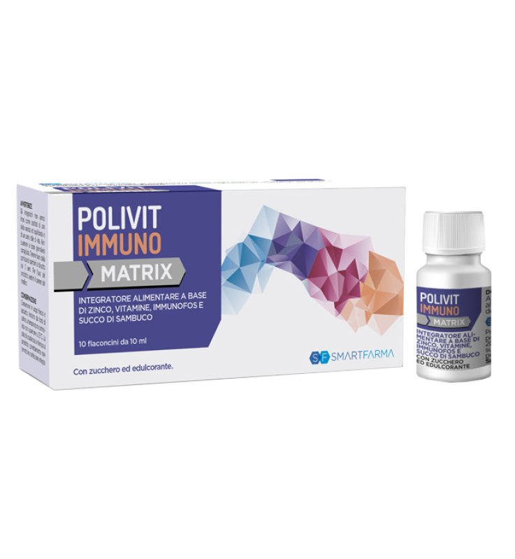 POLIVIT IMMUNO MATRIX 10 FLACONCINI DA 10 ML
