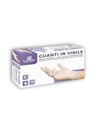 GUANTI VINIL S/POL M 100P GAMMAD