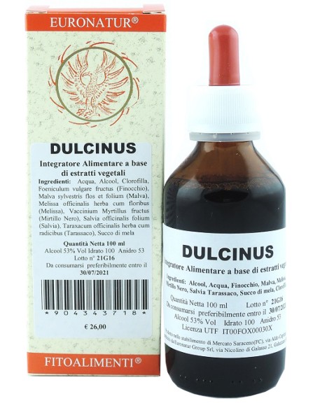 DULCINUS GOCCE 100ML EURONATUR