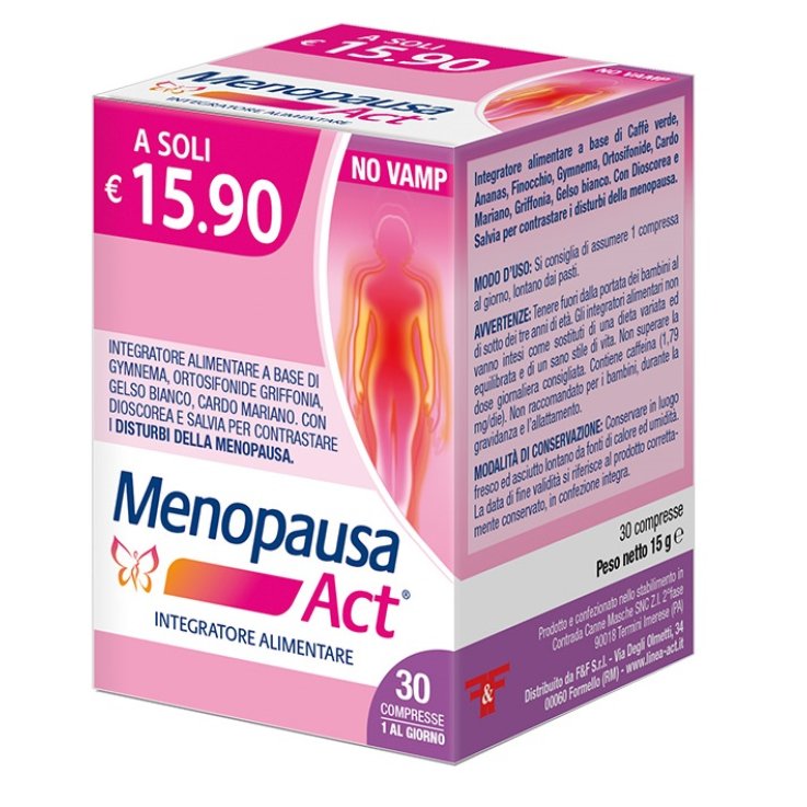 MENOPAUSA ACT 30CPR MENOPAUSA ACT 30CPR