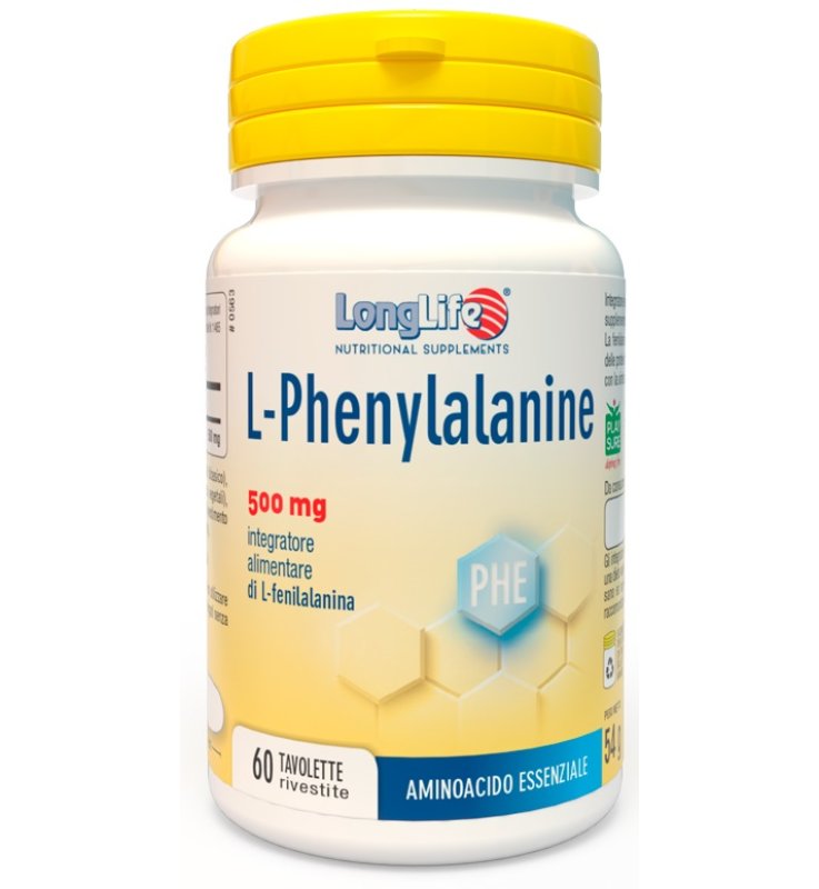 LONGLIFE L-PHENYLAL 500mg60Tav LONGLIFE L-PHENYLAL 500mg60Tav