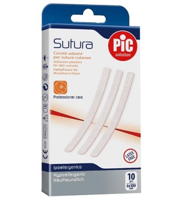 CER PIC SUTURA 6X100MM 10PZ