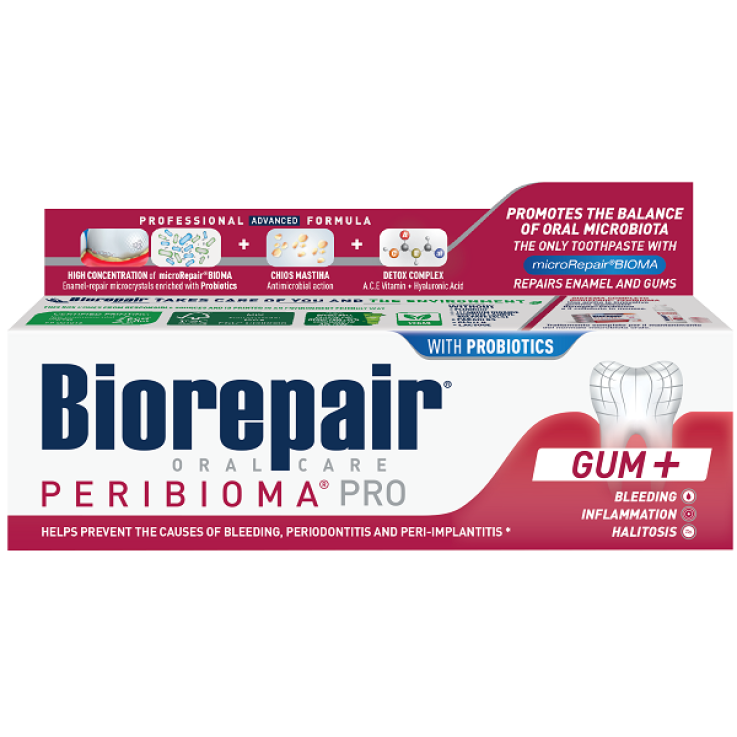 BIOREPAIR PERIBIOMA MOUSSE COLLUTORIO 200 ML BIOREPAIR PERIBIOMA MOUSSE COLLUTORIO 200 ML