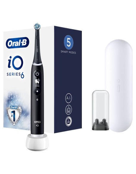 ORAL-B IO 6 PW Black Spazz+2R.