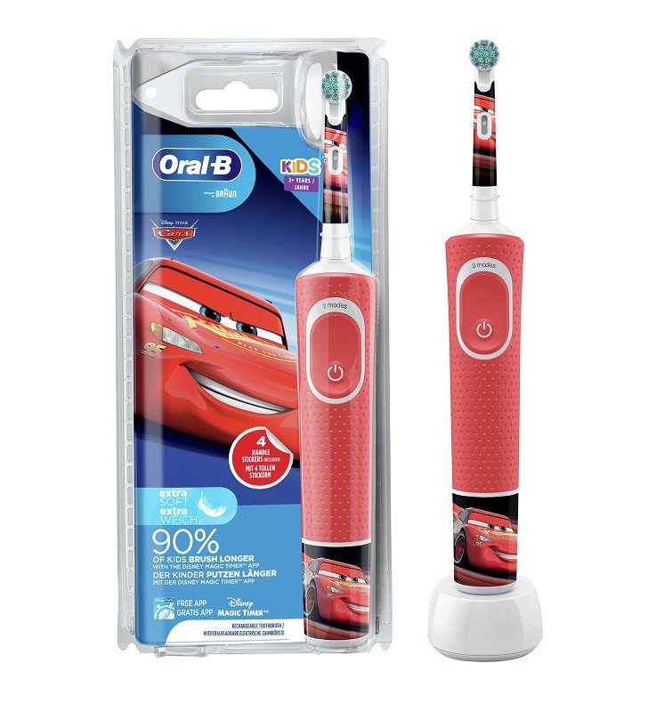 ORAL-B POWER VITALITY D100 KIDS CARS ORAL-B POWER VITALITY D100 KIDS CARS