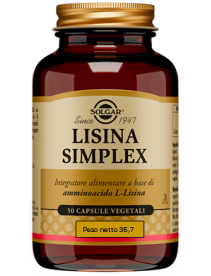 LISINA SIMPLEX 50CPS VEG SOLGAR