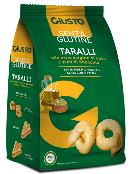 GIUSTO S/G Taralli Finocc.175g