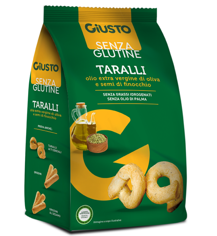 GIUSTO S/G Taralli Finocc.175g