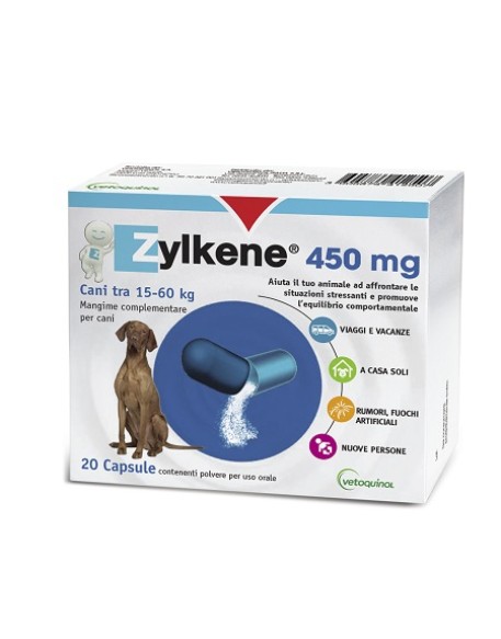 ZYLKENE CANI 20 CAPSULE DA 450 MG