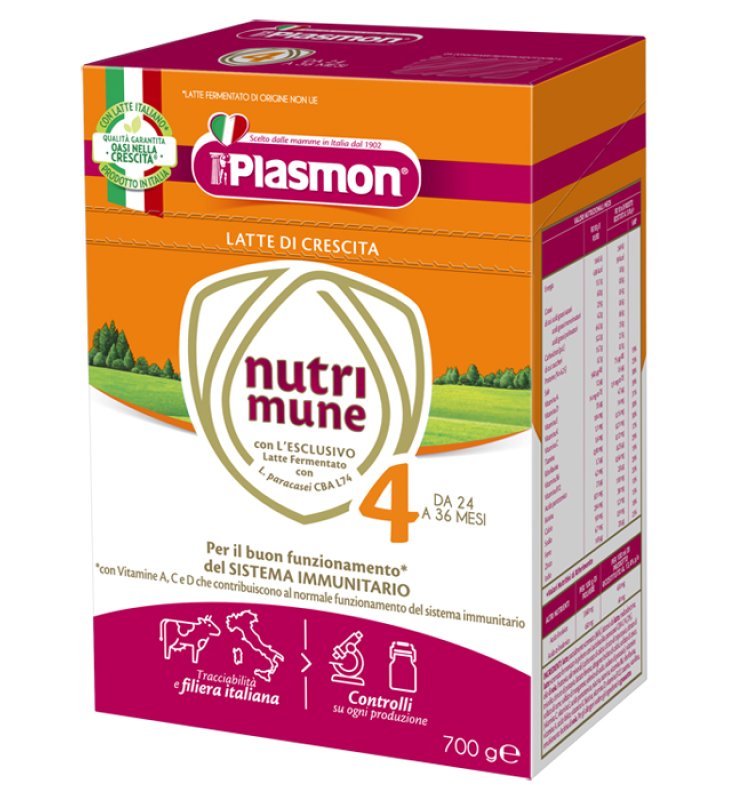 PLASMON NUTRIMUNE LTT ST4 700G PLASMON NUTRIMUNE LTT ST4 700G