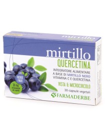 MIRTILLO QUERCETINA 30 Cps FDB