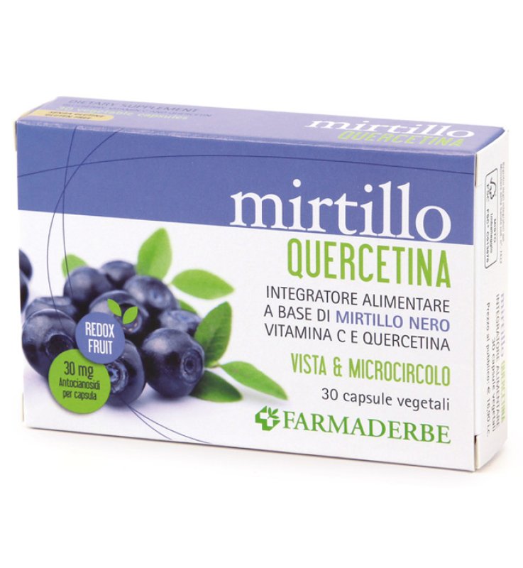 MIRTILLO QUERCETINA 30 Cps FDB