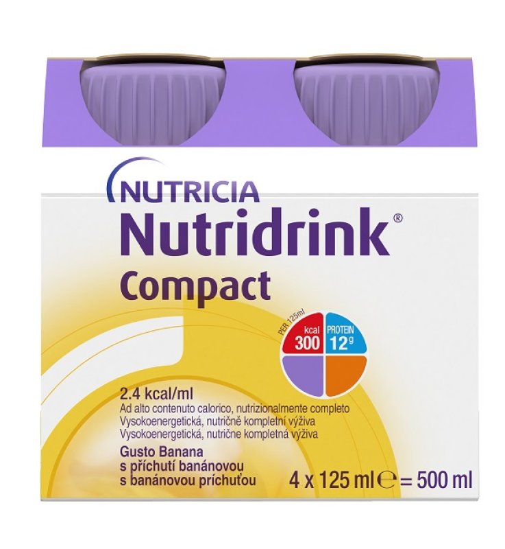 NUTRIDRINK COMPACT BAN 4X125ML