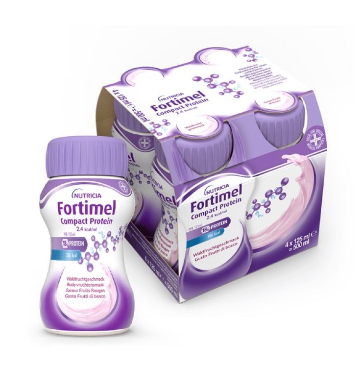 FORTIMEL COMPACT PROTEIN FRUTTI DI BOSCO 4X125 ML