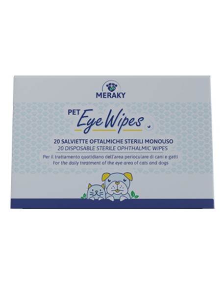 V PET EYE WIPES SALVIETT OFT. 20