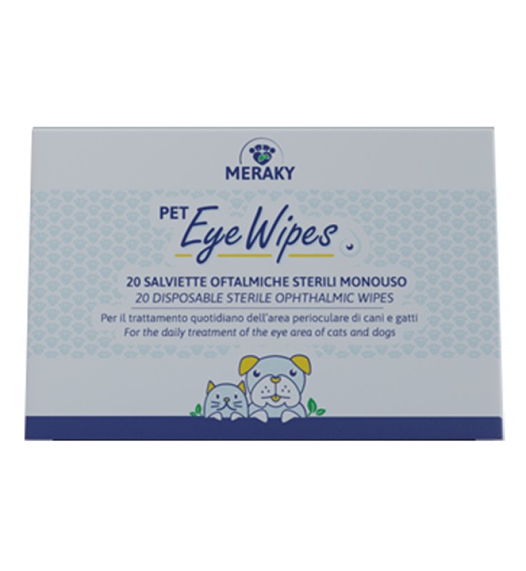 V PET EYE WIPES SALVIETT OFT. 20