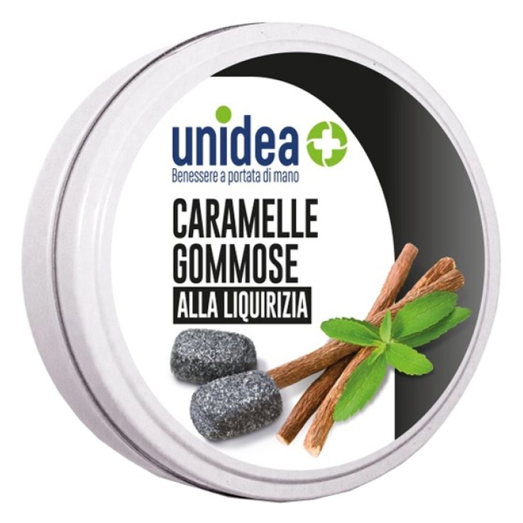 UNIDEA CARAM GOM LIQUIRIZ 40G UNIDEA CARAM GOM LIQUIRIZ 40G