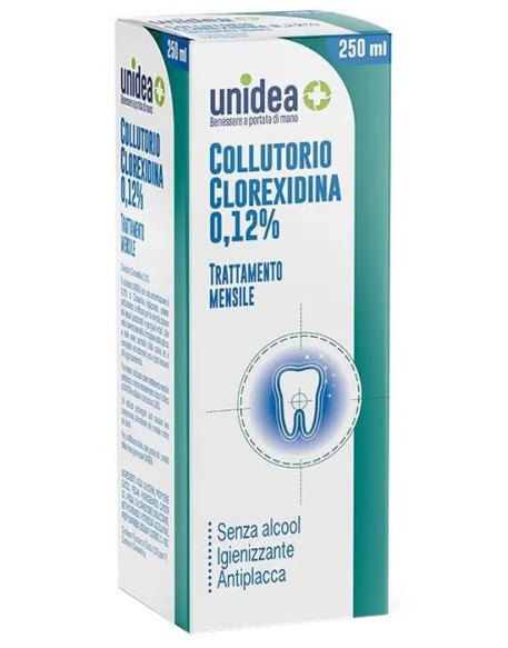 UNIDEA COLLUT CLOREX0,12% 250ML UNIDEA COLLUT CLOREX0,12% 250ML