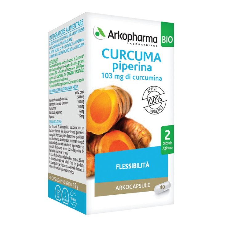 ARKOCPS CURCUMA+PIPERINA 40CPS ARKOCPS CURCUMA+PIPERINA 40CPS