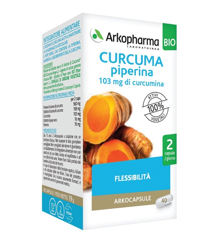 ARKOCPS CURCUMA+PIPERINA 40CPS ARKOCPS CURCUMA+PIPERINA 40CPS