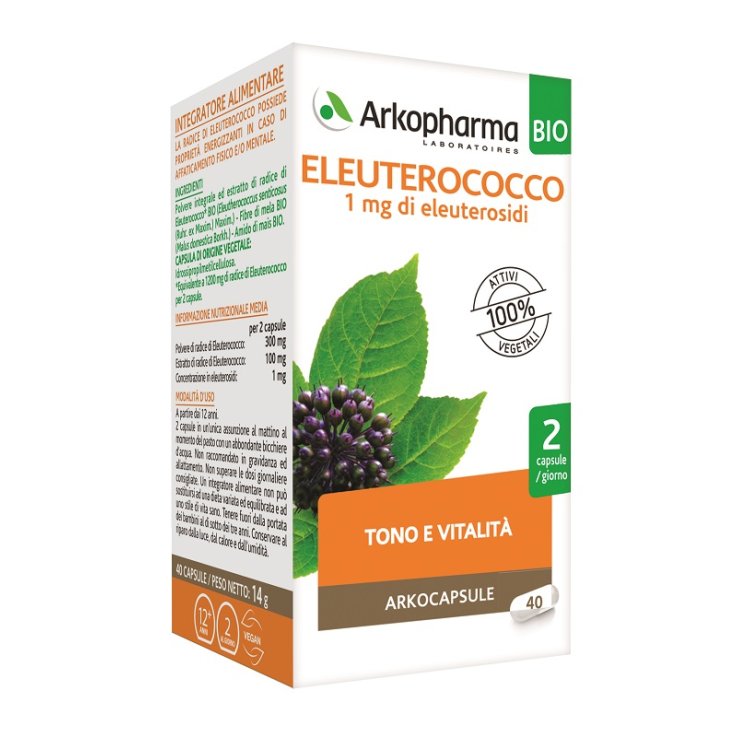 ARKOCAPSULE ELEUTEROC BIO40CPS ARKOCAPSULE ELEUTEROC BIO40CPS